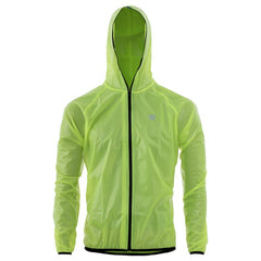 Chaqueta Ciclismo Hombre GW Rain Block Amarillo