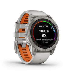 Reloj Fenix 7 Pro-Zafiro Solar Titanio Banda GrisNiebla/Naja