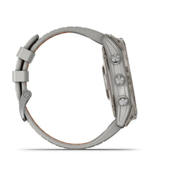 Reloj Fenix 7X Pro Zafiro Solar Ti Banda Gris Niebla/Naranja