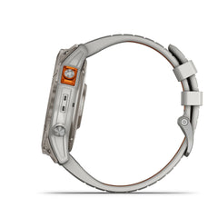 Reloj Fenix 7X Pro Zafiro Solar Ti Banda Gris Niebla/Naranja