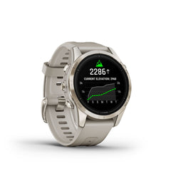 Reloj Epix Pro Gen2 Edición Zafiro 42mm Dorado Correa Beige