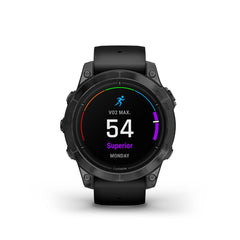 Reloj Epix Pro Gen 2 Edición Estándar 47mm Gris Correa Negra