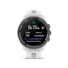 Reloj Garmin Approach S70 47mm Bisel Cerámica Blanca
