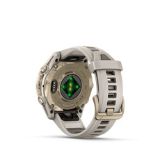 Reloj Garmin Fenix 8 43mm Amoled Oro Zafiro Gris