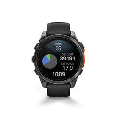 Reloj Garmin Fenix 8 47mm Amoled Gris Pizarra Negra