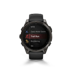 Reloj Garmin Fenix 8 47mm Amoled Zafiro Titanio DLC Gris