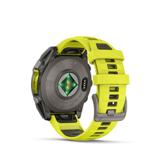 Reloj Garmin Fenix 8 47mm Solar Zafiro Titanio Amarilla