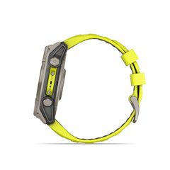 Reloj Garmin Fenix 8 51mm Solar Zafiro Titanio Amarilla