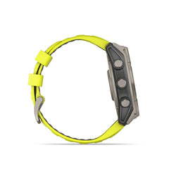 Reloj Garmin Fenix 8 51mm Solar Zafiro Titanio Amarilla