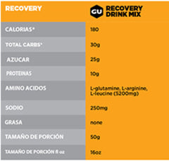 Recuperante GU Roctane Sobre Vainilla 61g