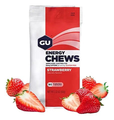 Gomas Masticables Energy GU Chews Fresa 16gr