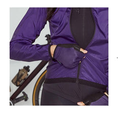 Guantes De Ciclismo Cortos Sallow Plum 2.1