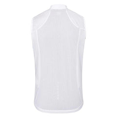 Chaleco Cortavientos de Ciclismo Suarez Hombre Barrier Blanc