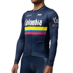 Jersey De Ciclismo Hombre M/L Federación Colombia París 2024