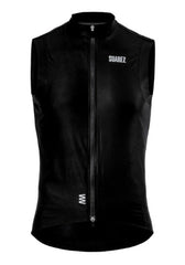 Chaleco Cortavientos Ciclismo Suarez Hombre Barrier Black2.5