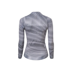 Jersey De Ciclismo M/L Mujer Suarez Rapid Silver Gray 2.4
