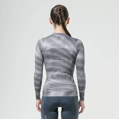 Jersey De Ciclismo M/L Mujer Suarez Rapid Silver Gray 2.4