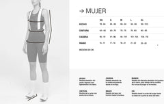 Pantaloneta de Ciclismo C/T Mujer Hard Anthracite