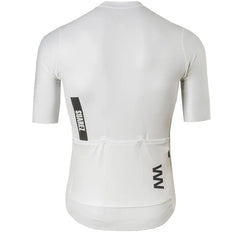 Jersey De Ciclismo M/C Hombre Suarez Solid Sand White 2.5