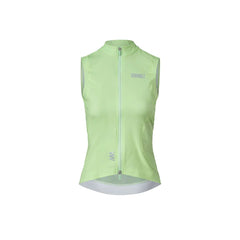 Chaleco Cortavientos Ciclismo Mujer Barrier Apple Green 2.5