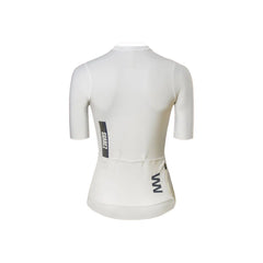 Jersey De Ciclismo M/C Mujer Suarez Solid Sand White 2.5