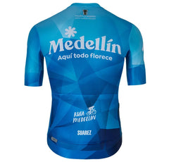 Jersey De Ciclismo Hombre Suarez Team Medellin Azul