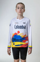 Jersey de Ciclismo M/L Unisex Junior Federación Colombia 25