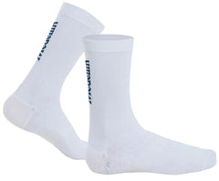 Medias De Ciclismo 7" Suarez Team Medellin Blancas