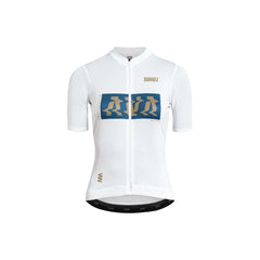 Jersey Ciclismo M/C Suarez Mujer Ease White