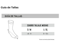 Medias Ciclismo Suarez 4″ Forte Black