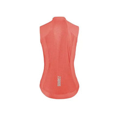 Chaleco Cortavientos de Ciclismo Suarez Mujer Barrier Coral