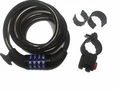 Candado Cable Espiral GW con Clave 10x150