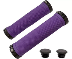 Manilares Mangos GW Grips MTB Dual Lock 130mm SZ-165 Morado