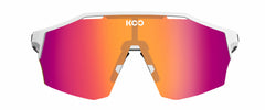 Gafas de Ciclismo Koo Alibi White Matt Fuchsia Photochromic