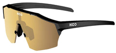 Gafas de Ciclismo Koo Alibi Black Matt / Gold