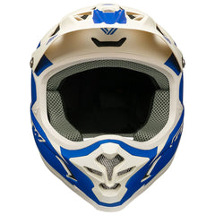 Casco de Ciclismo GW BMX Wasp Azul/Blanco