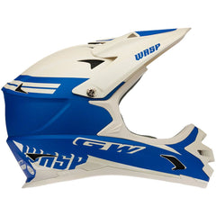 Casco de Ciclismo GW BMX Wasp Azul/Blanco