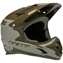 Casco de Ciclismo GW BMX Wasp Adulto Verde Milita/Gris Clear