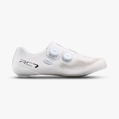Zapatilla de Ciclismo Ruta Shimano SH-RC703 Wide Blancas