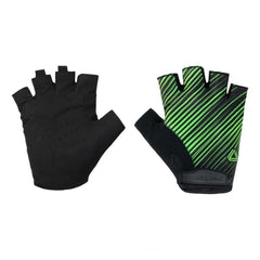 Guantes Ciclismo Cortos GW Drop Verdo Neon