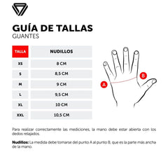 Guantes Ciclismo Largos GW Shell Negro/Blanco