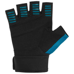Guantes Cortos Entrenamiento Stake Sportfitness Negro Azul