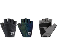 Guantes de Ciclismo Cortos GW Full Reflective Negro