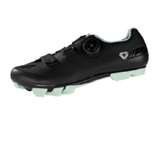 Zapatilla Ciclismo MTB GW Power Negro/Aguamarina