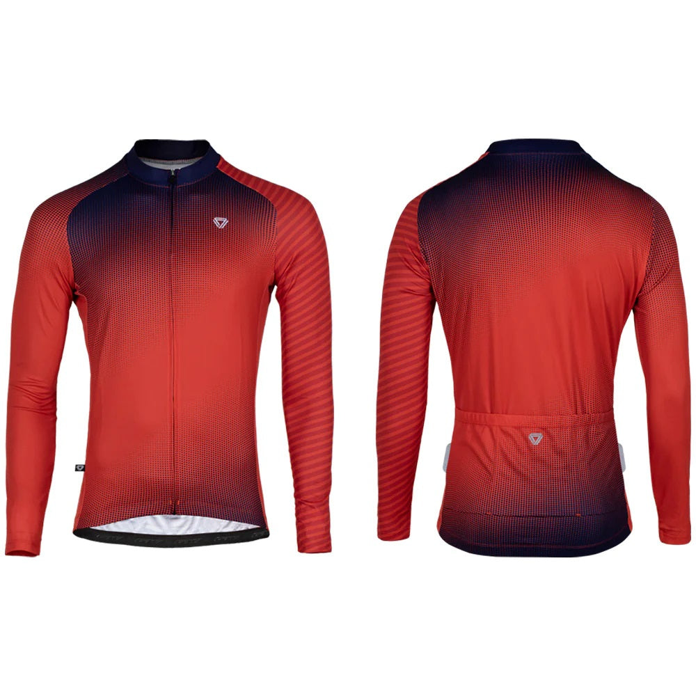 Jersey Ropa Deportiva Roja Jersey Ciclismo M L Hombre – CycleWear