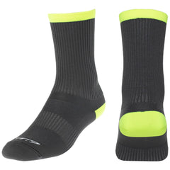 Medias Ciclismo GW Basic Gris Neon Amarillo