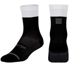 Medias Ciclismo GW Lithe Negro Blanco