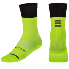 Medias Ciclismo GW Lithe Neon Negro