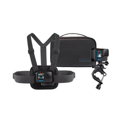 Kit Deportivo Gopro Chesty+Soporte Manillar+Estuche Cámara
