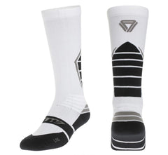 Medias Ciclismo de Compresion GW SK-01 Blanco